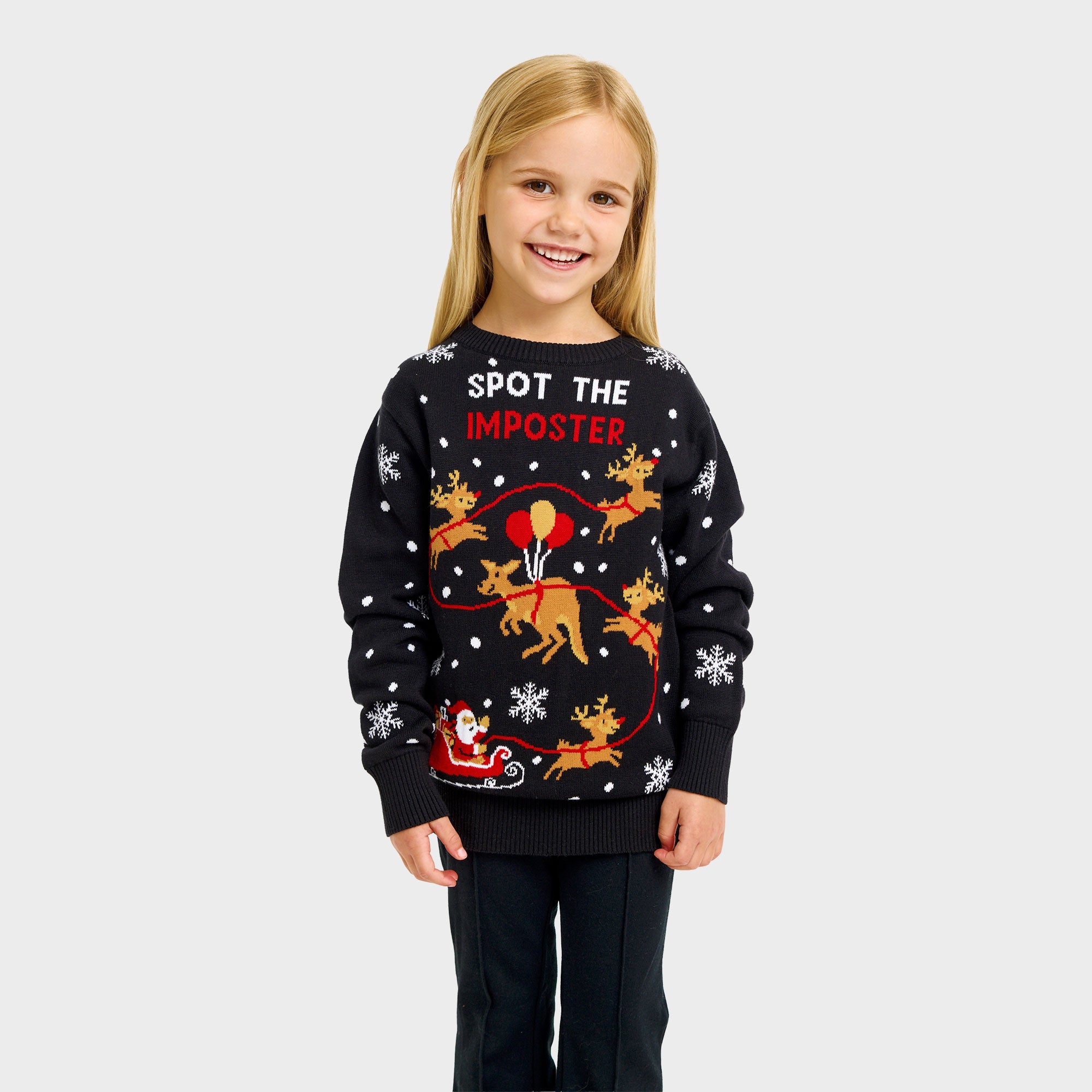 Imposter julesweater - Barn.